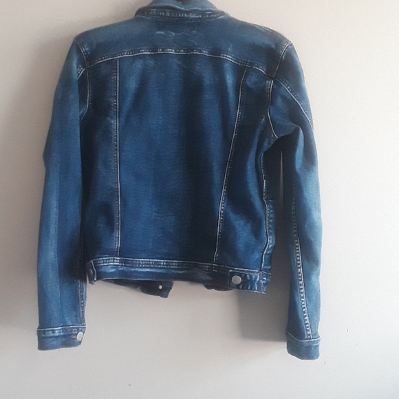Blue Topic denim jean jacket - Picture 5 of 8